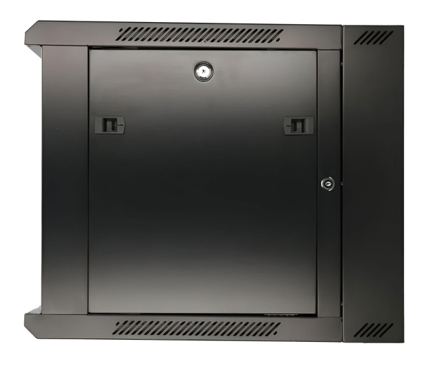 Extralink Szafka wisząca rack 6U 600x600 czarna dwusekcyjna EX.12929 - 1323213 - zdjęcie 5